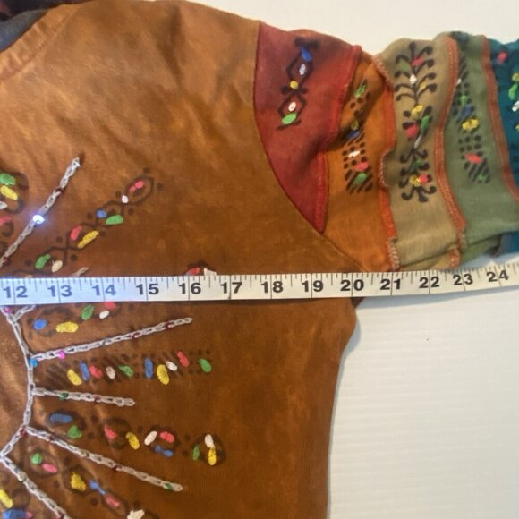 Rising International Multicolor Rainbow Hoodie - Picture 10 of 11